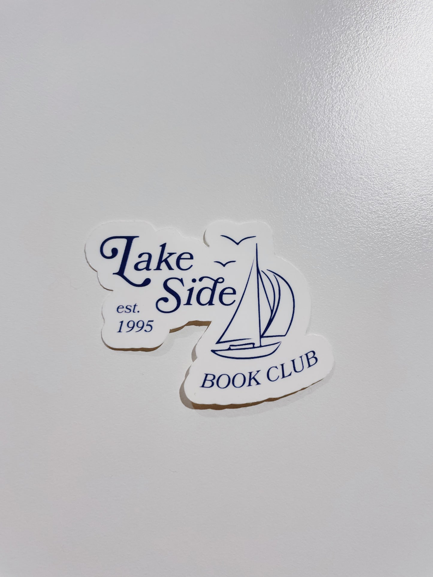 Lake Side Book Club Sticker