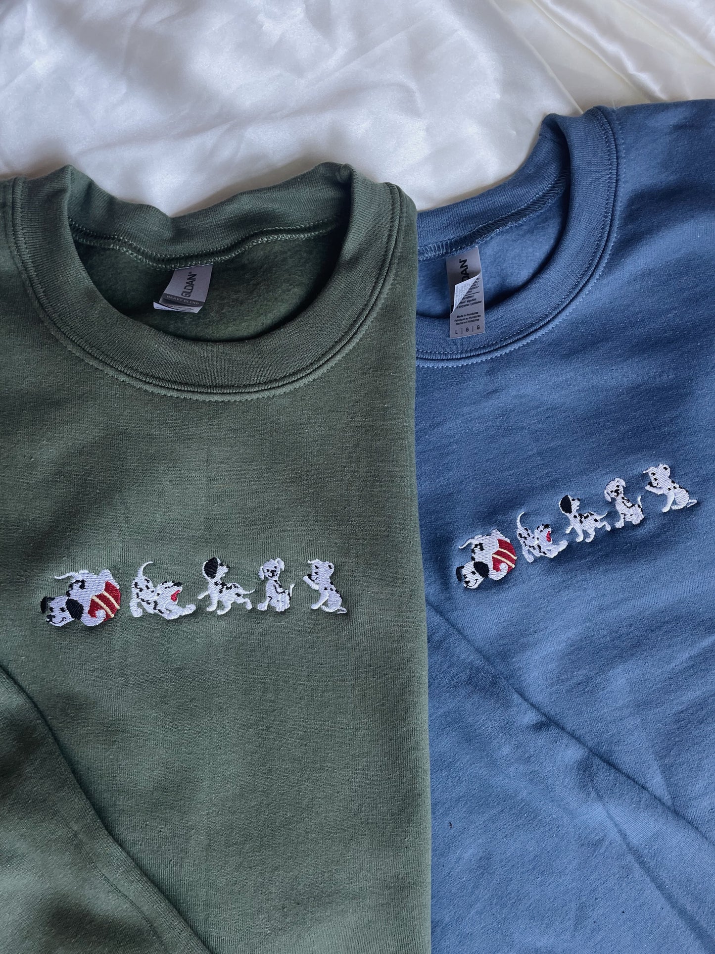 Dalmatian Embroidered Sweatshirt