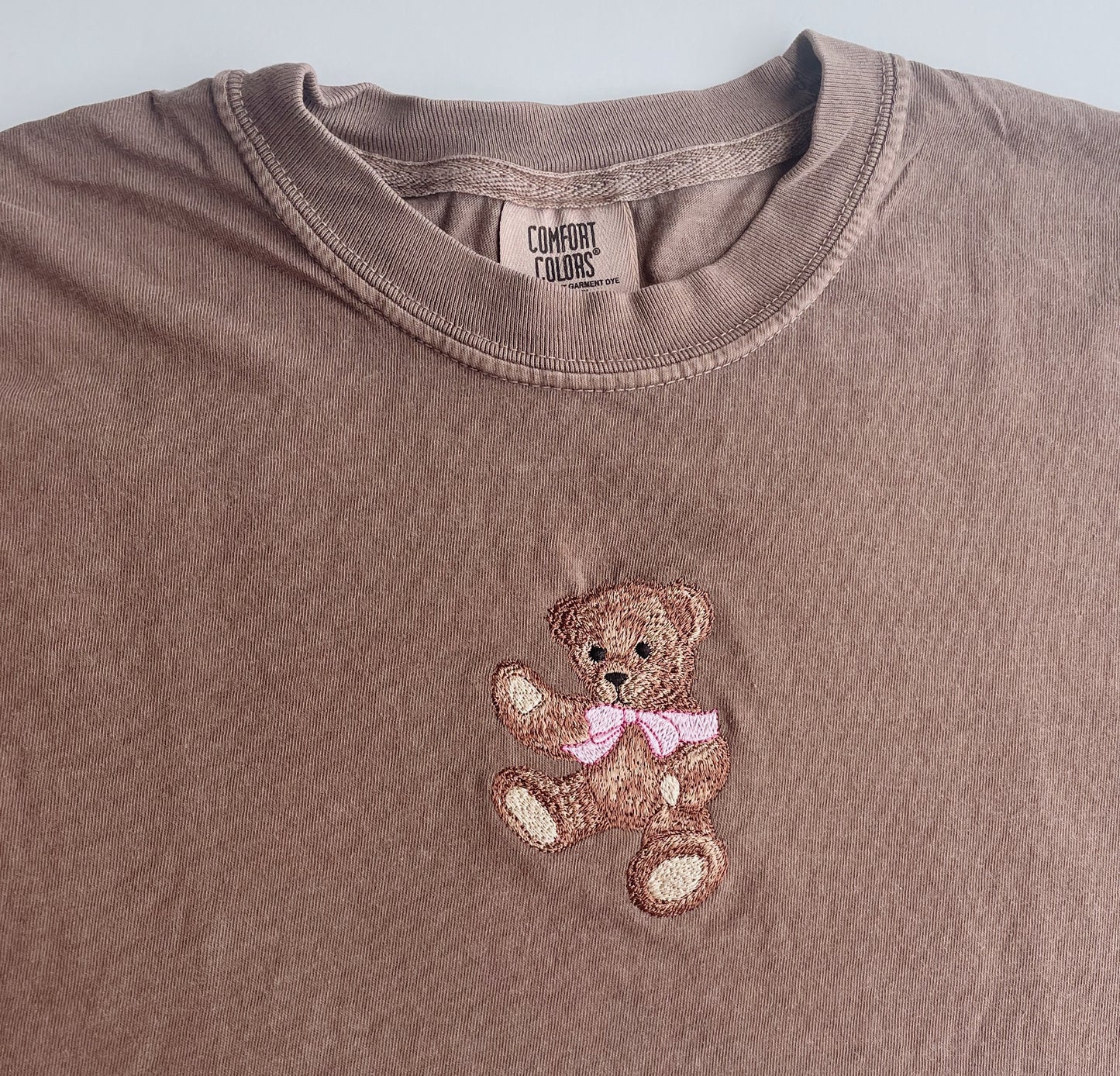 Embroidered Teddy Bear T-Shirt!