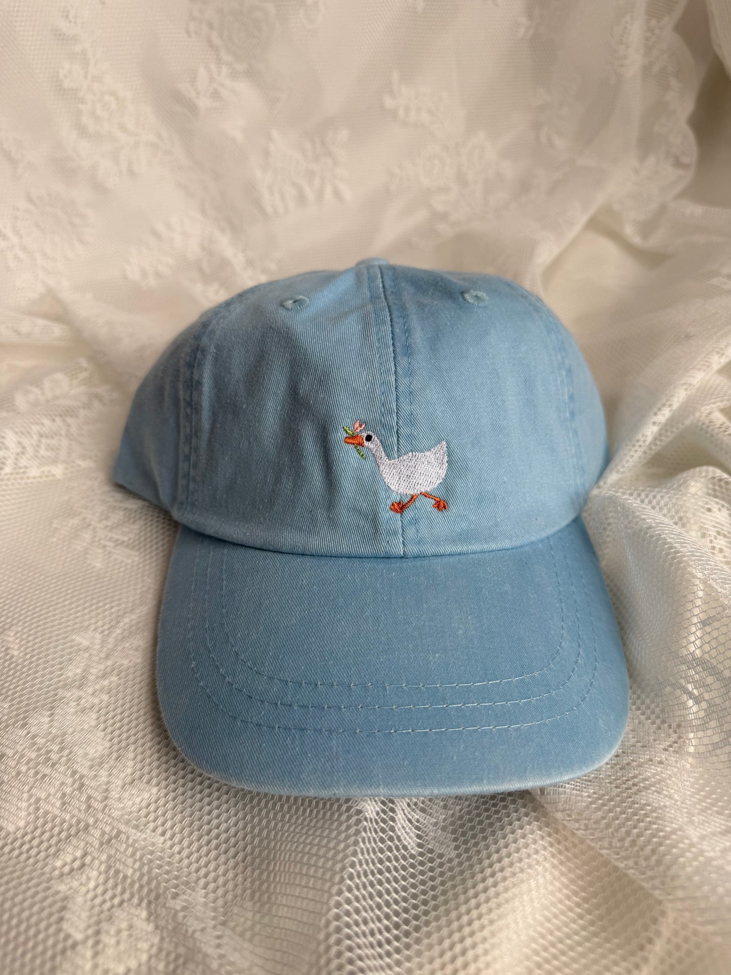Geese Embroidered Hat