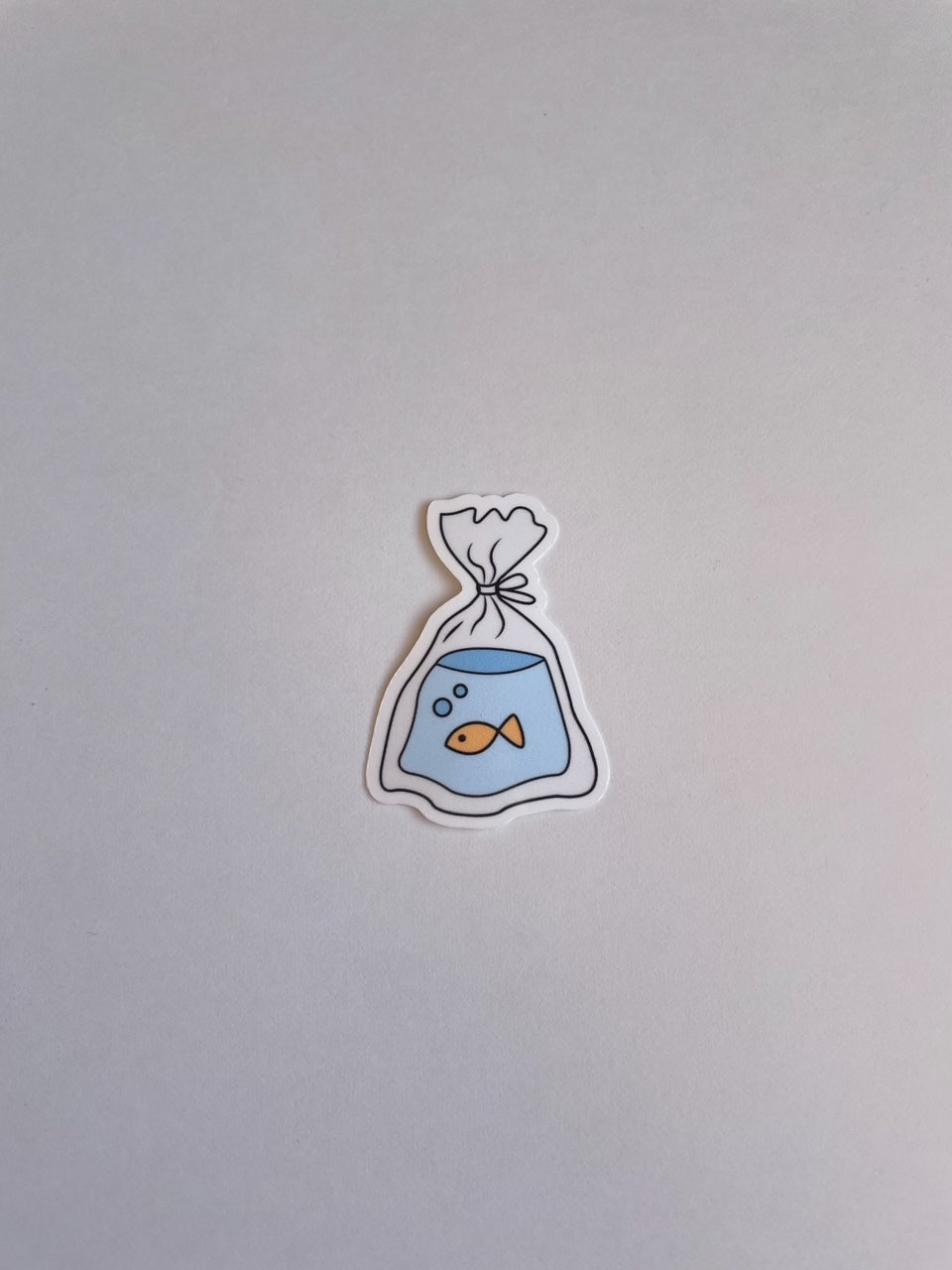 Mini Goldfish Sticker