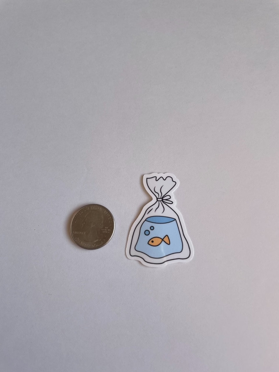 Mini Goldfish Sticker