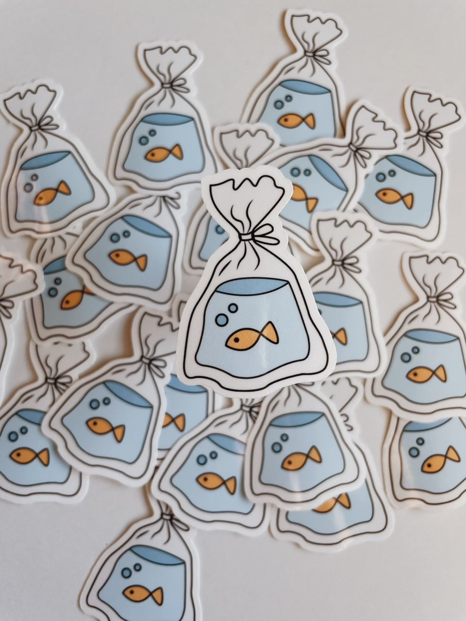 Mini Goldfish Sticker