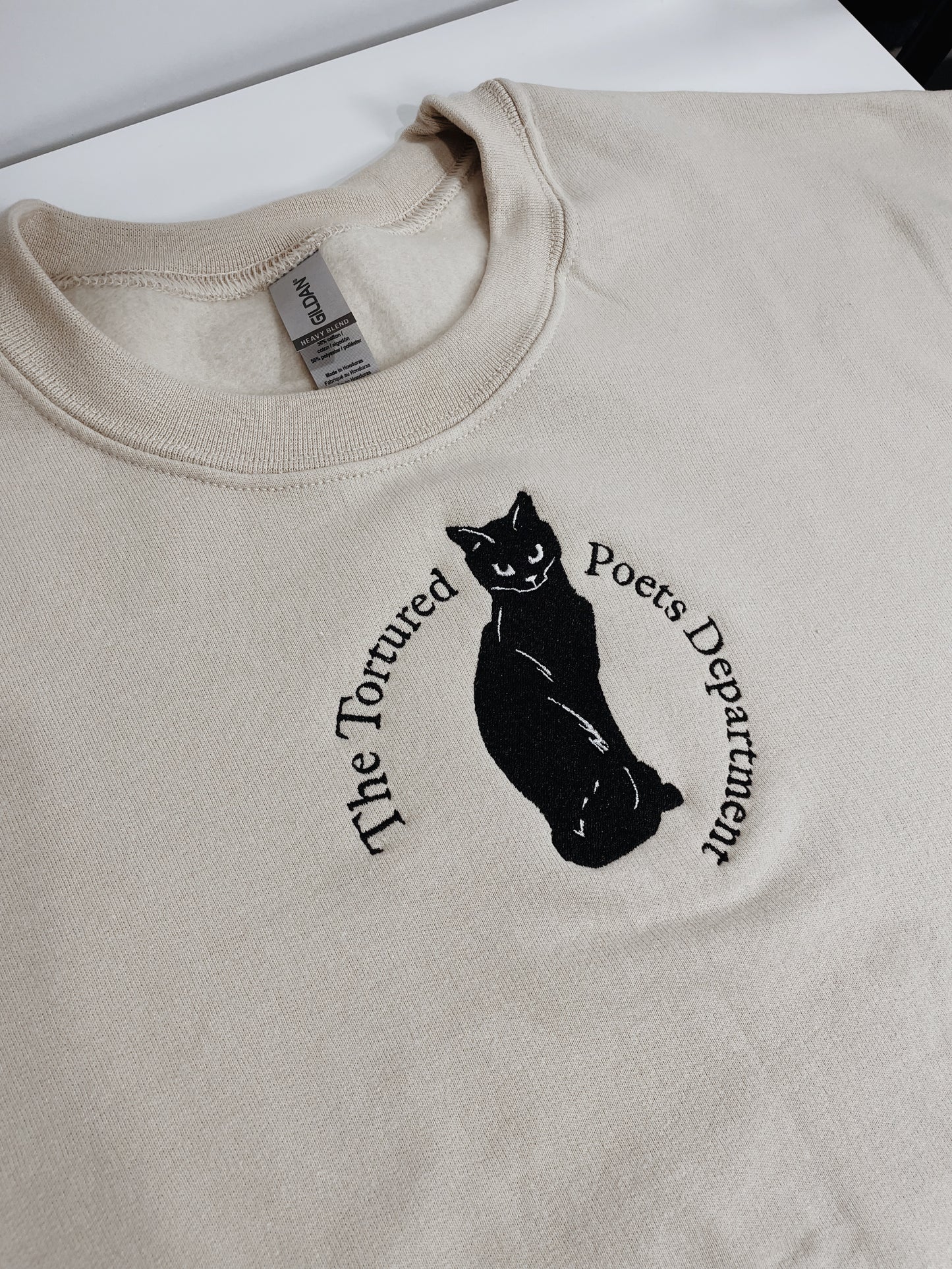 The Tortured Poets Department Embroidered Sweatshirt