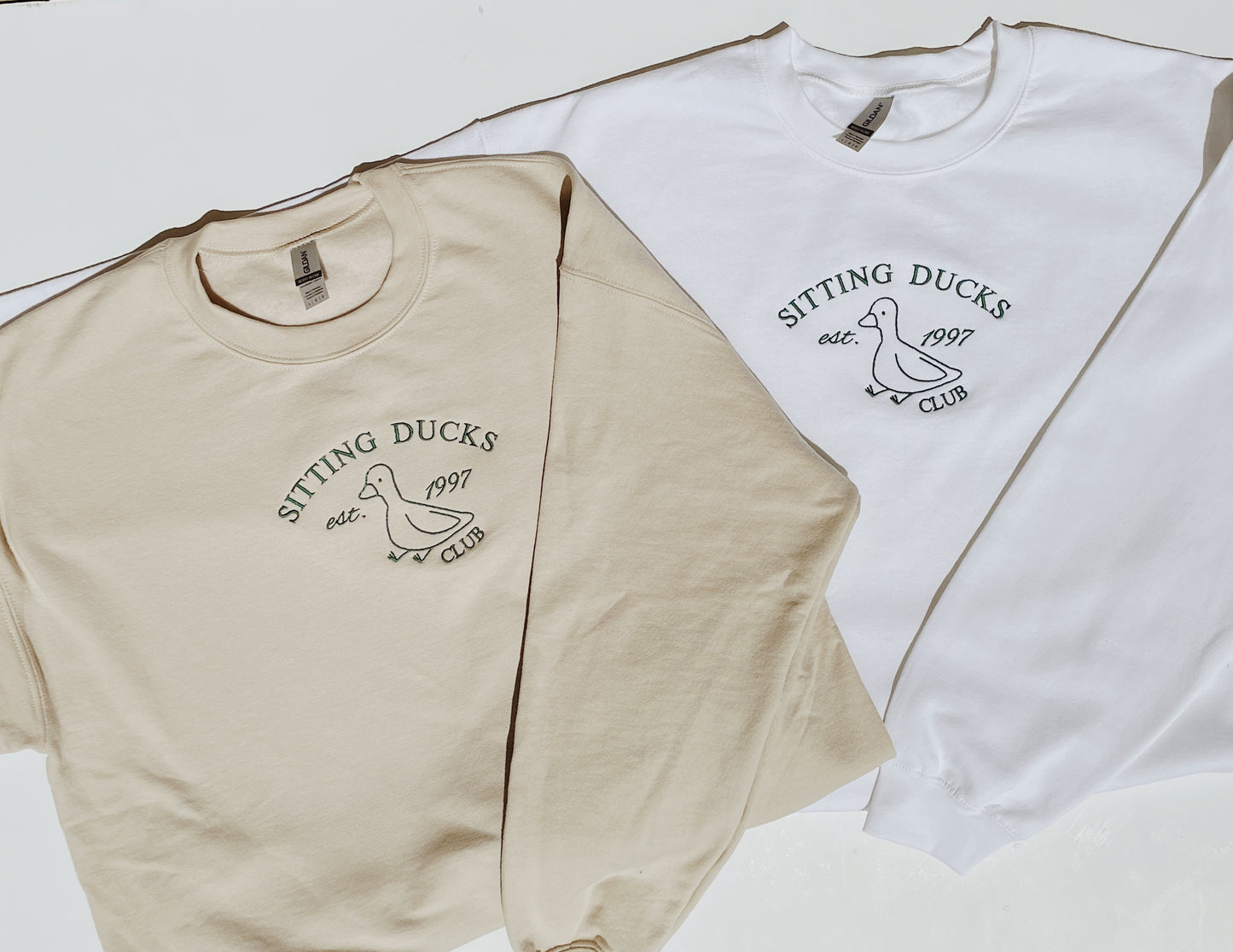 Sitting Ducks Club Embroidered Sweatshirt