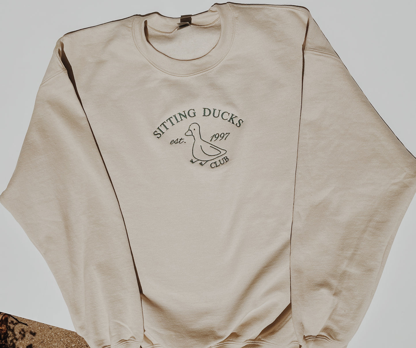 Sitting Ducks Club Embroidered Sweatshirt