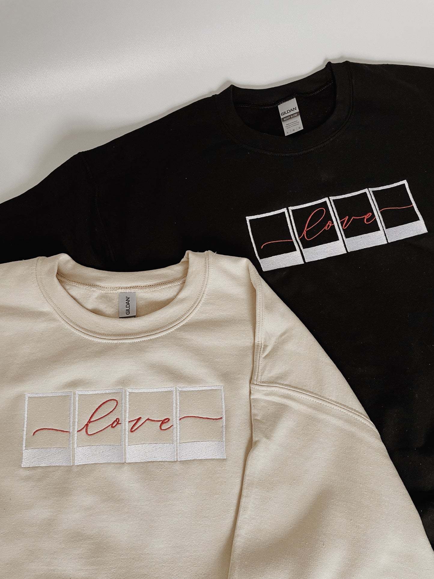 Polaroid Love Embroidered Sweatshirt