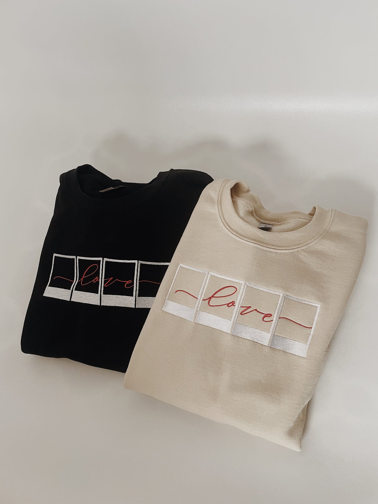 Polaroid Love Embroidered Sweatshirt