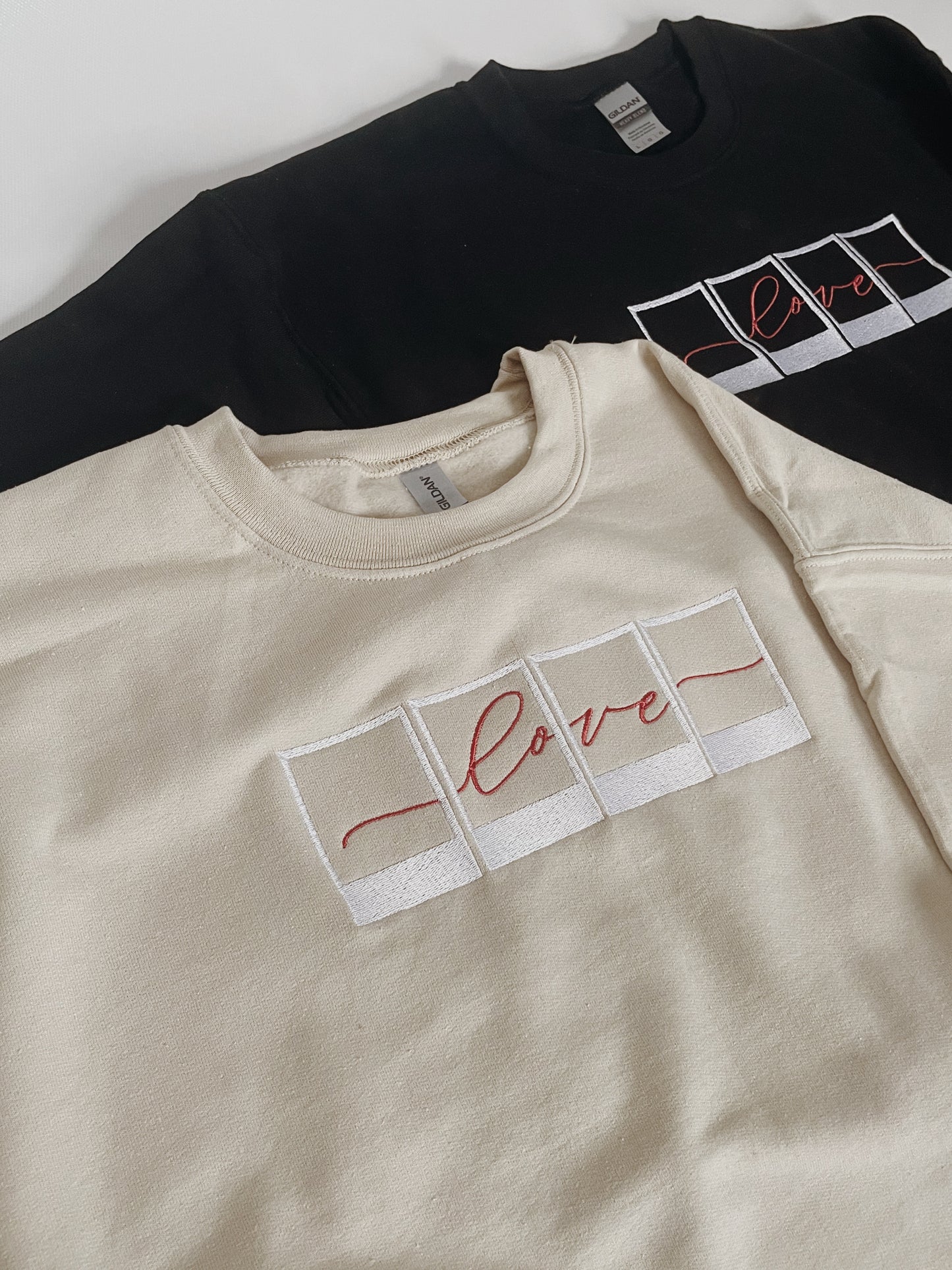 Polaroid Love Embroidered Sweatshirt