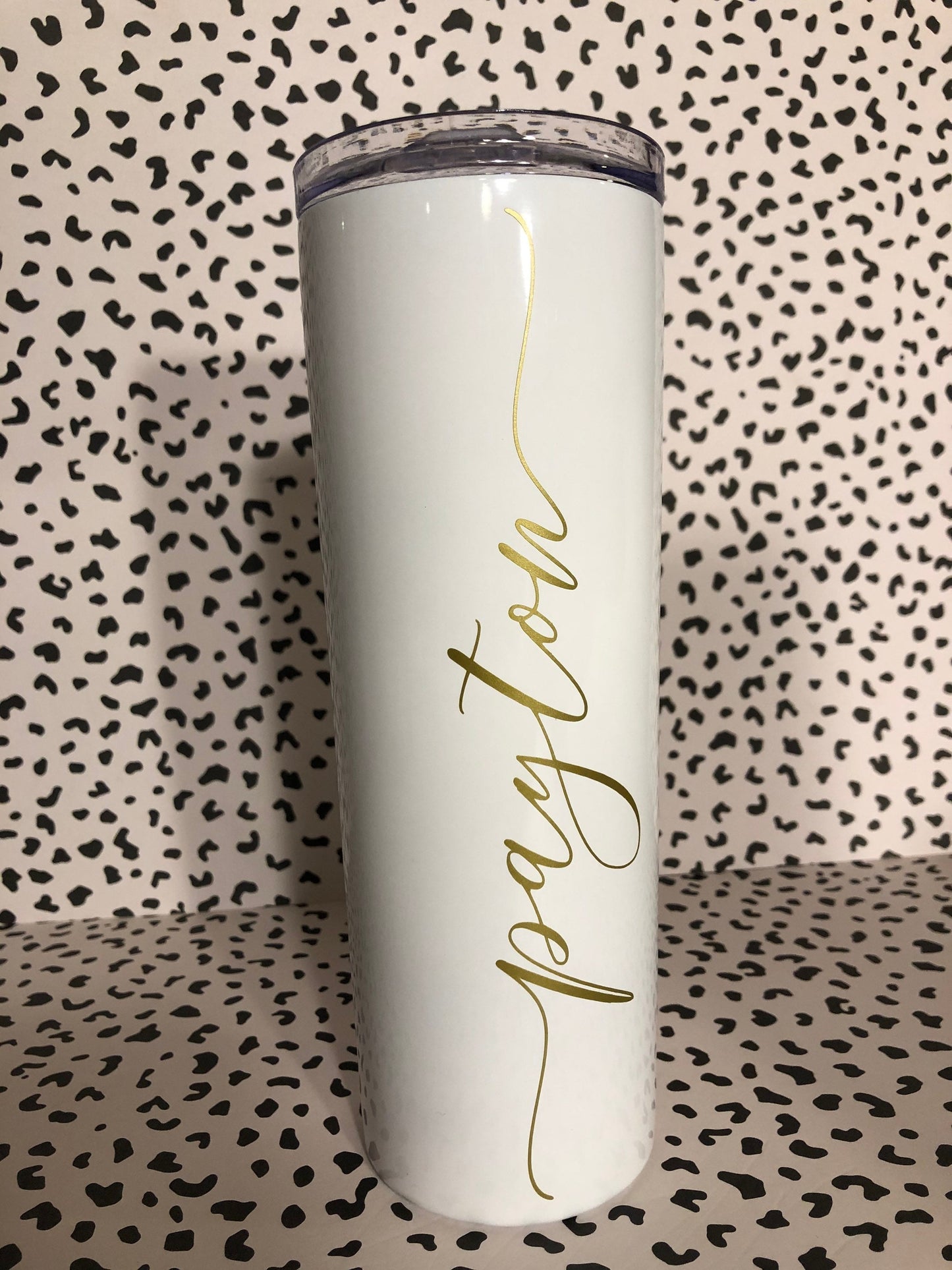 Personalized Reusable Travel Tumbler