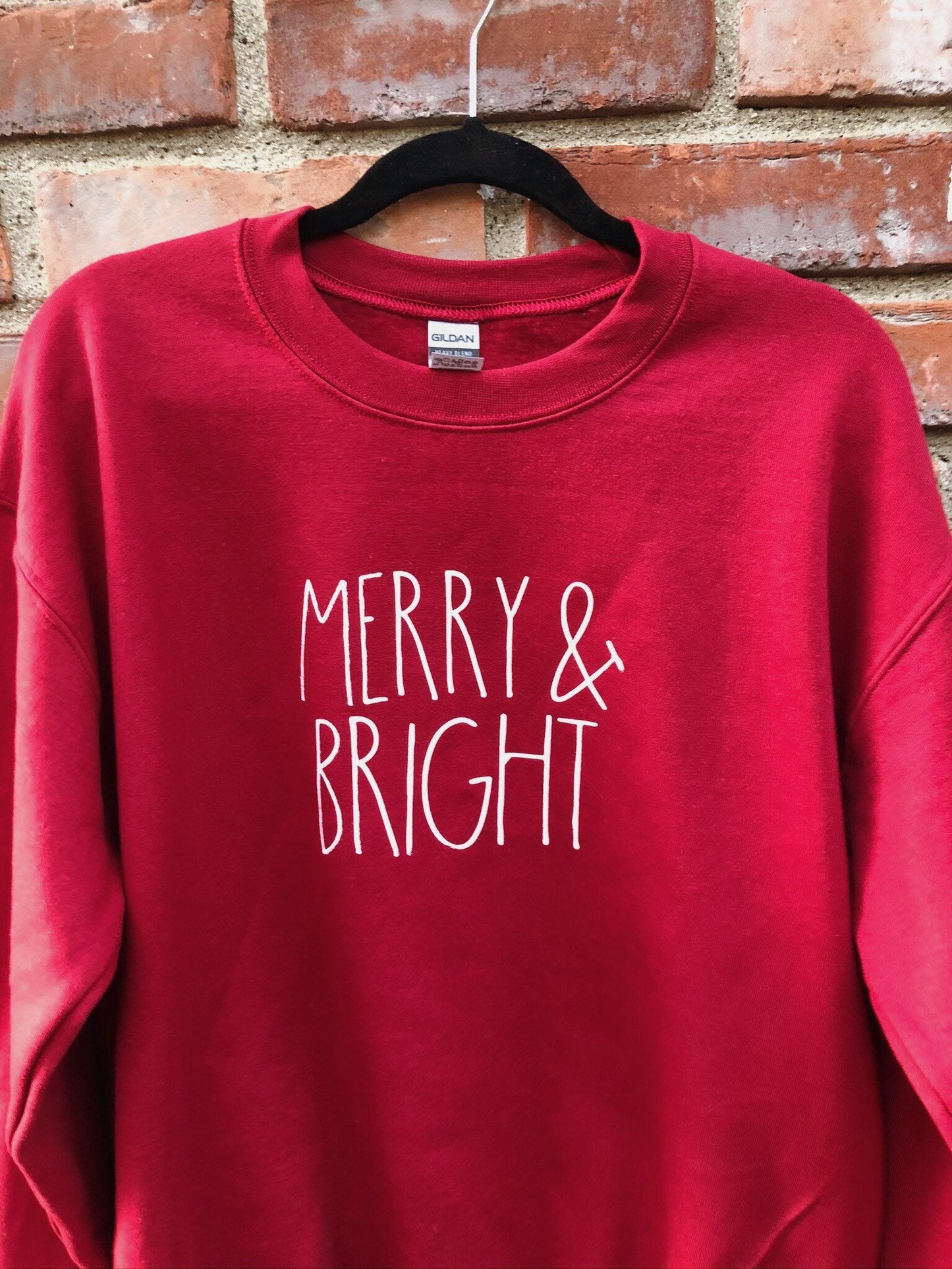 Merry and Bright Crewneck Sweatshirt