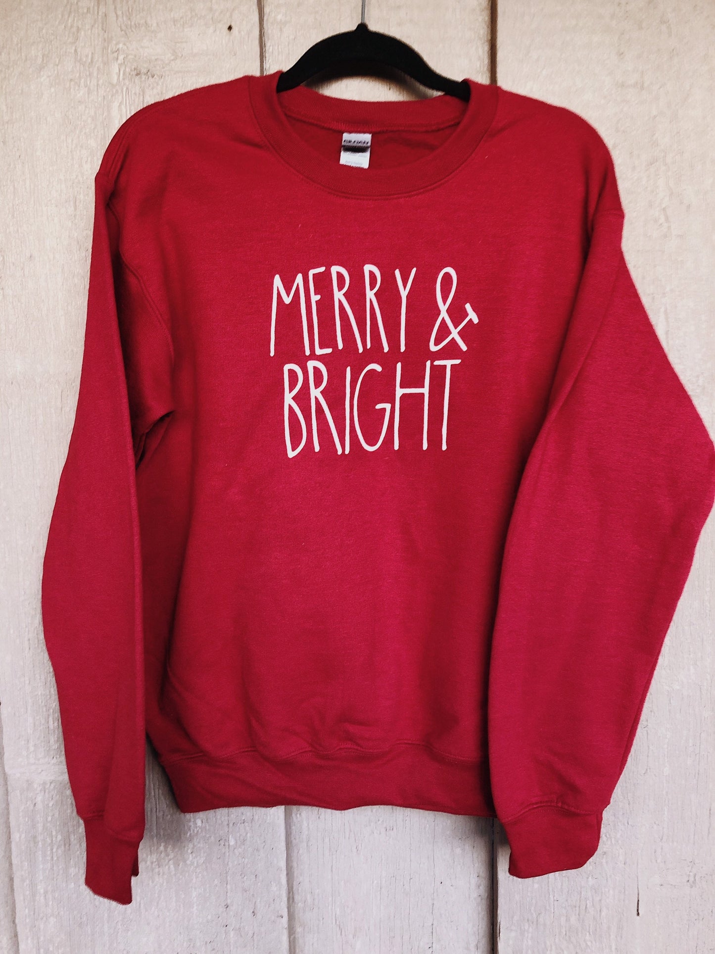 Merry and Bright Crewneck Sweatshirt