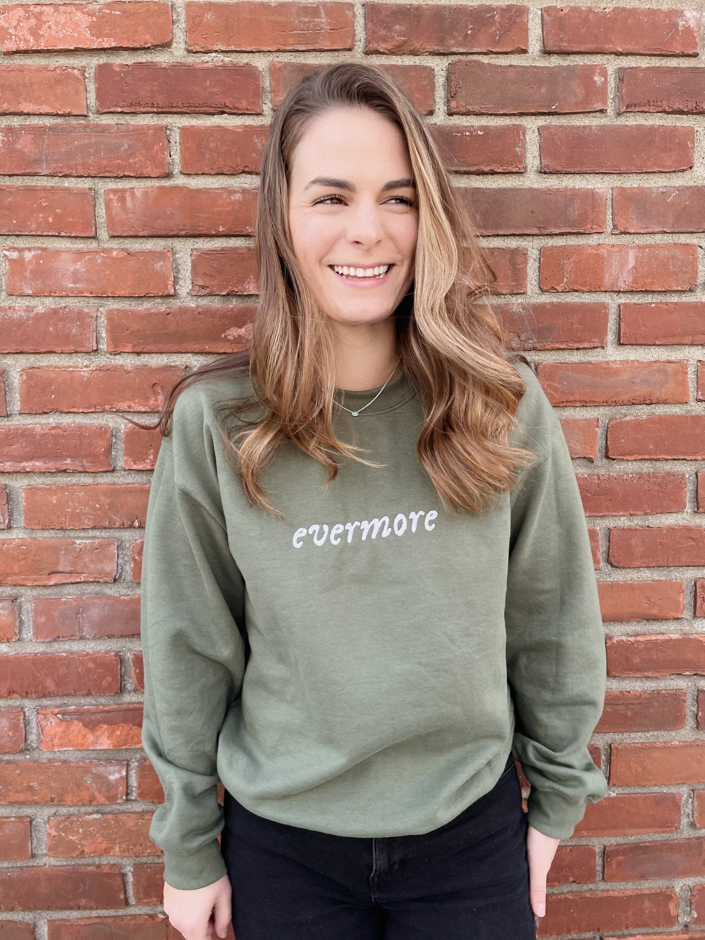 Evermore Embroidered Sweatshirt