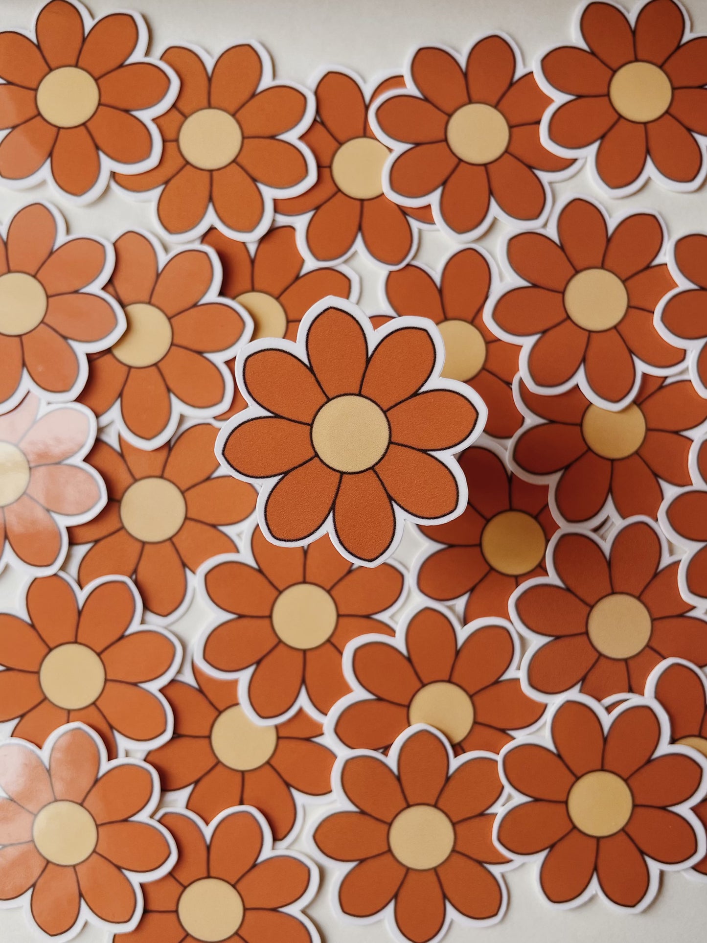 Daisy Flower Sticker