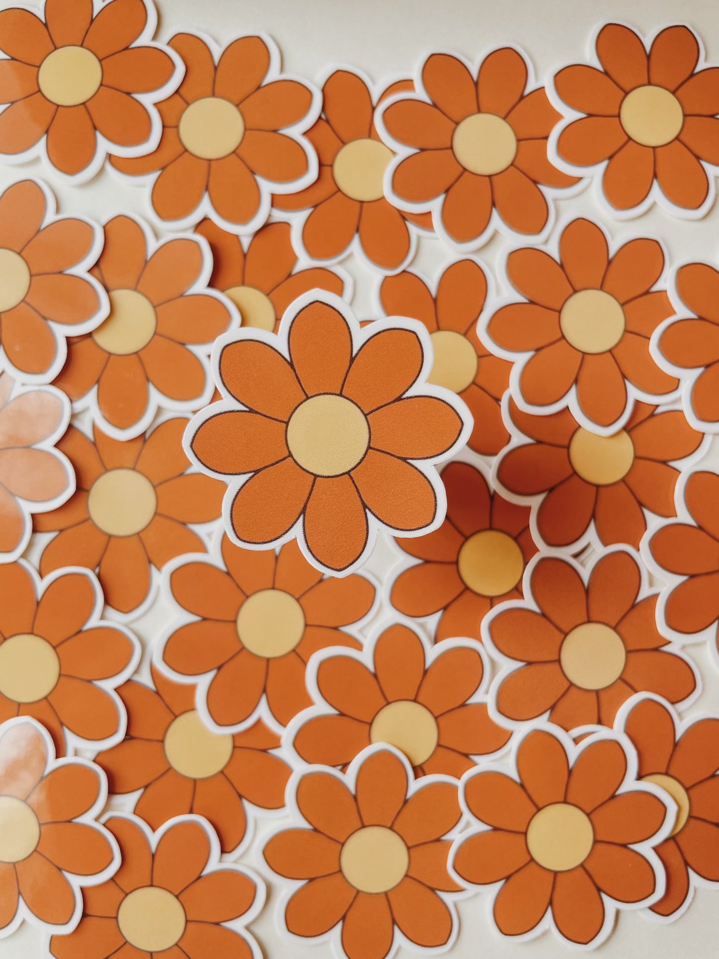 Daisy Flower Sticker