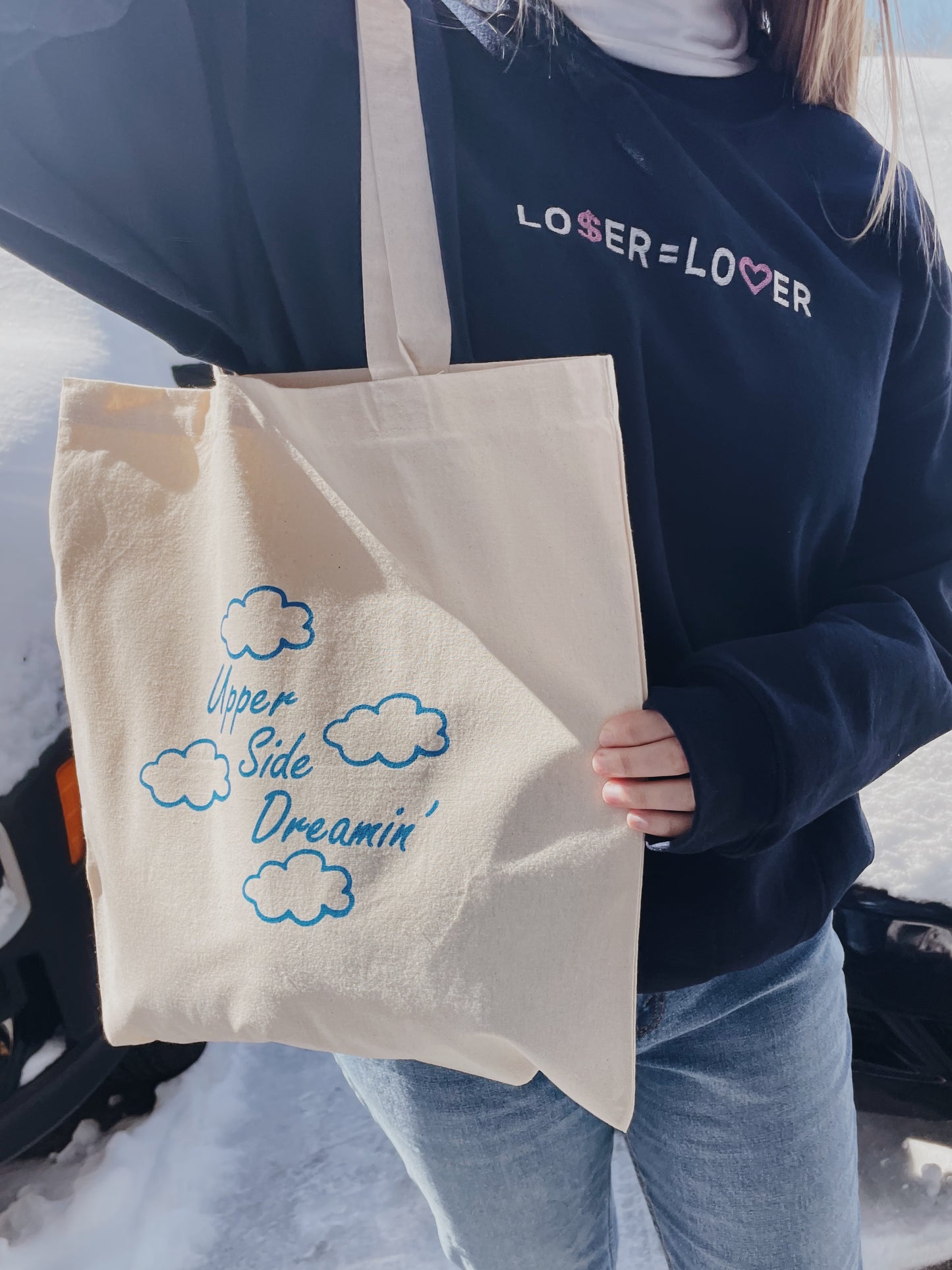 Loser = Lover Embroidered Sweatshirt