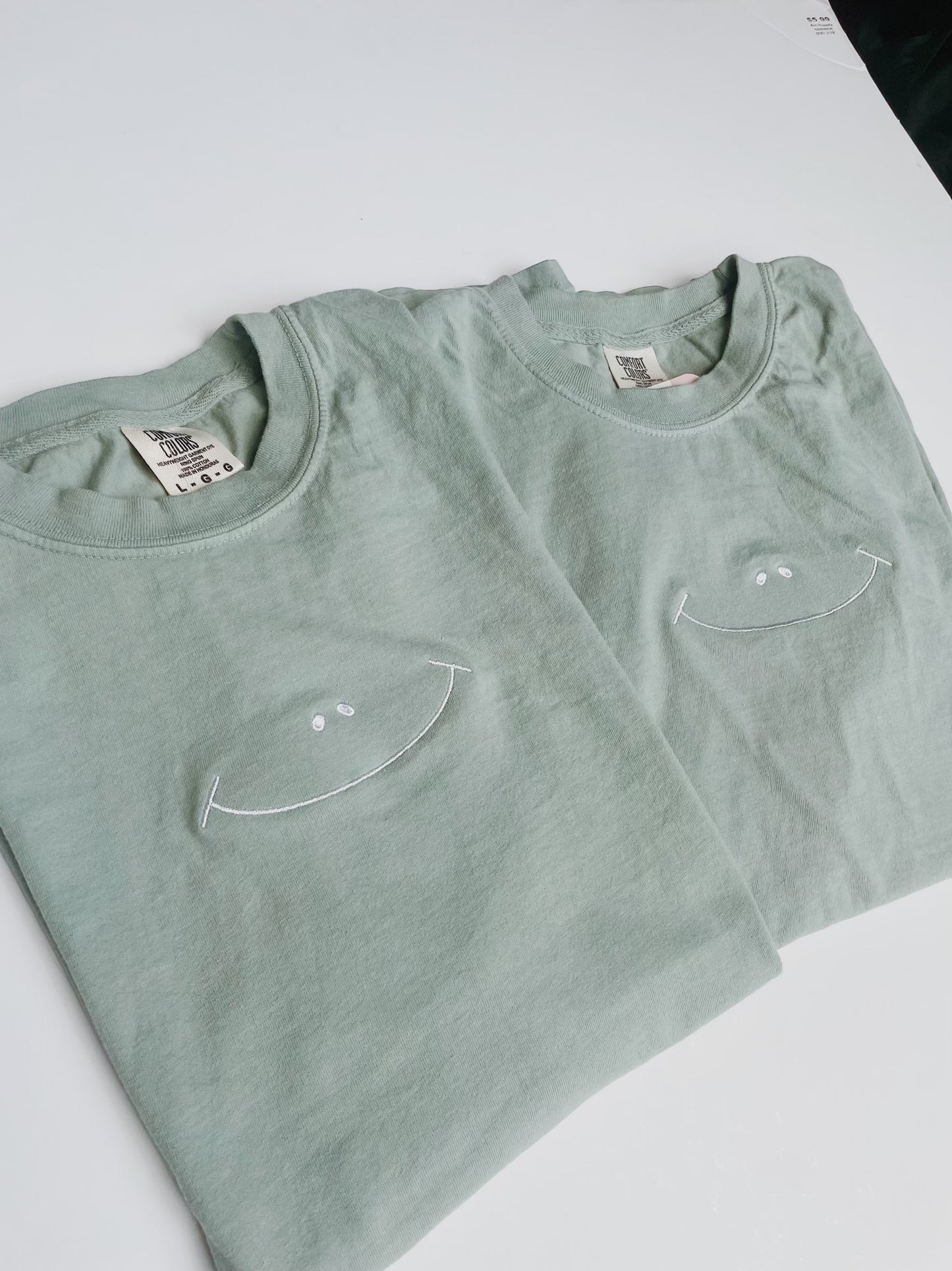 Embroidered Smiley T-Shirt