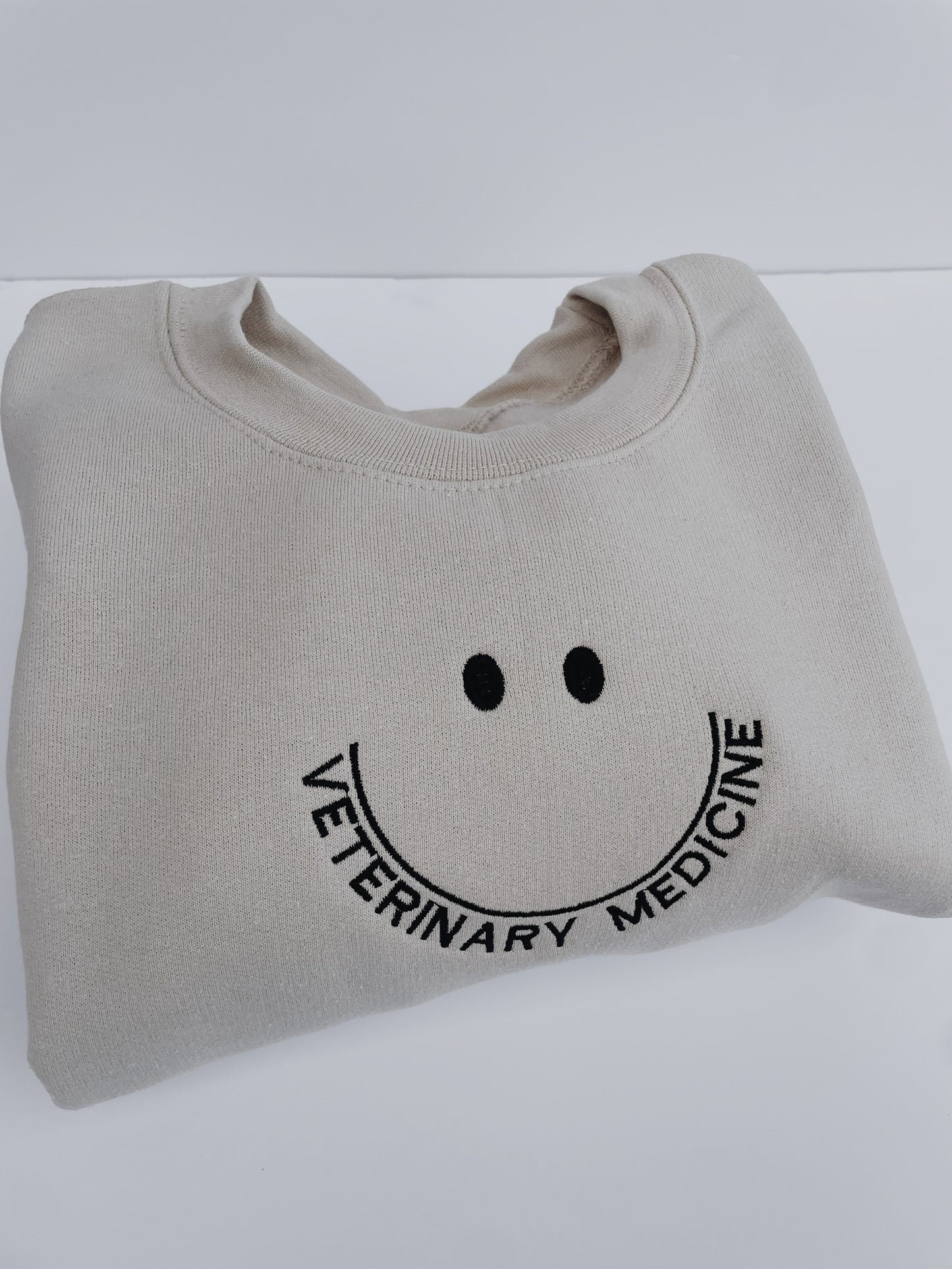 MSU Veterinary Medicine Smiley Sweatshirt