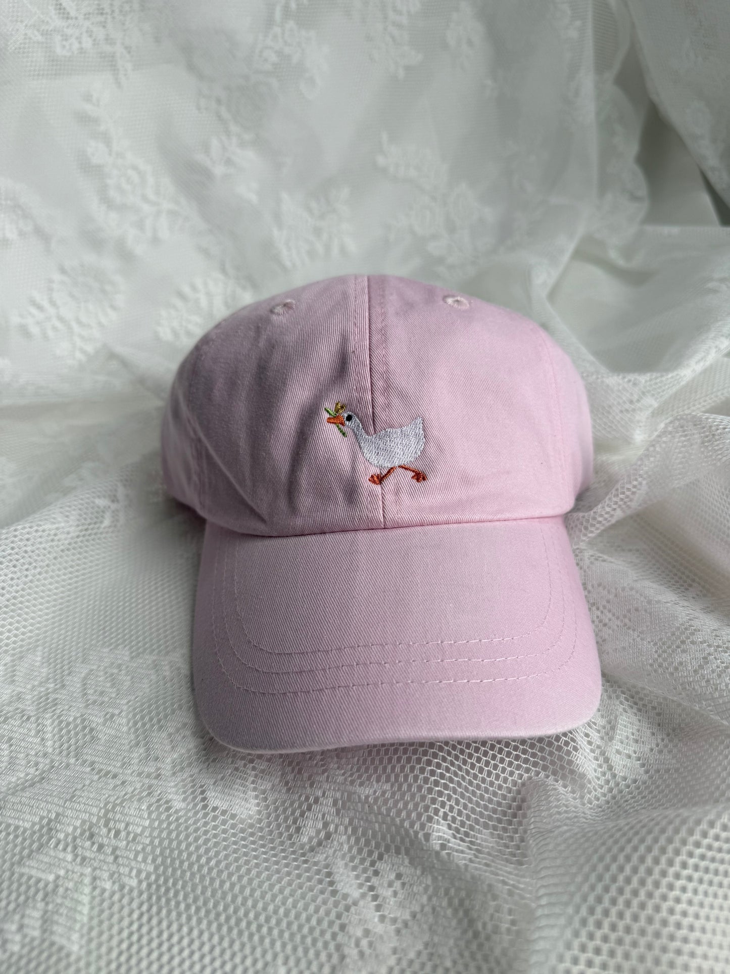 Geese Embroidered Hat