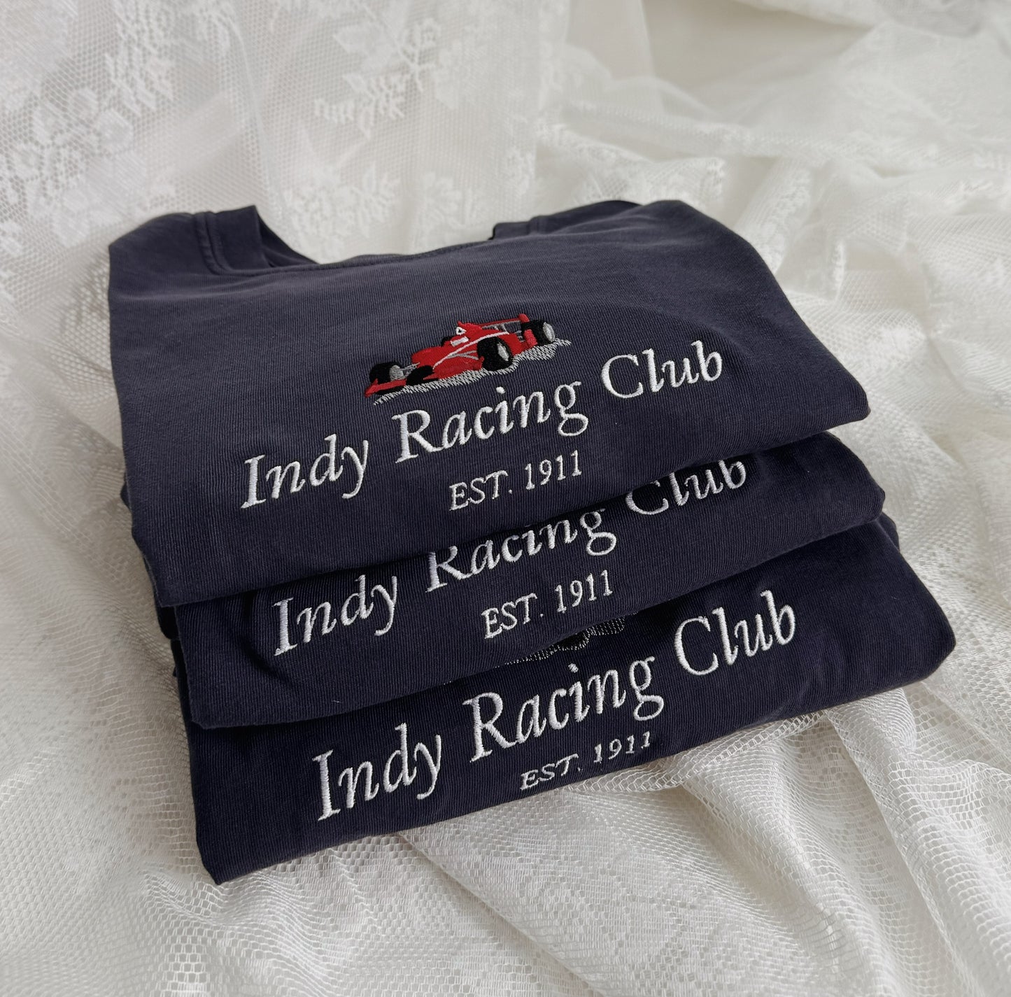 Indy Racing Club T-Shirt | Peony Collection