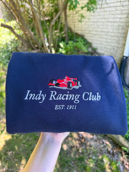Indy Racing Club Sweatshirt | Peony Collection