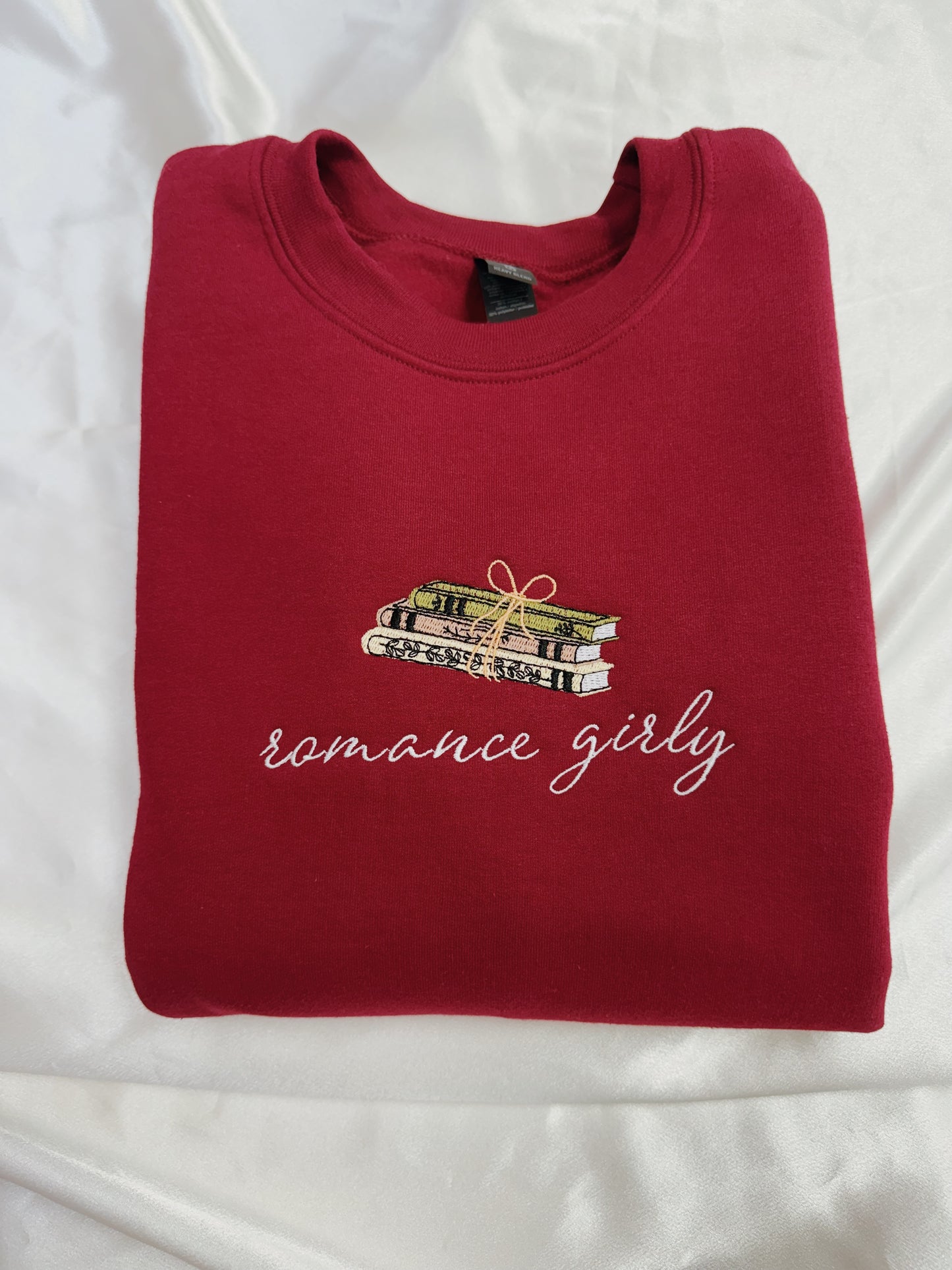 Romance Girly Embroidered Sweatshirt