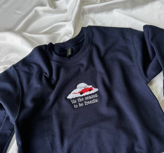 ‘Tis the Season Embroidered Sweatshirt