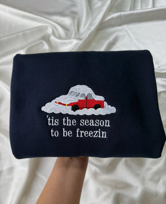 ‘Tis the Season Embroidered Sweatshirt