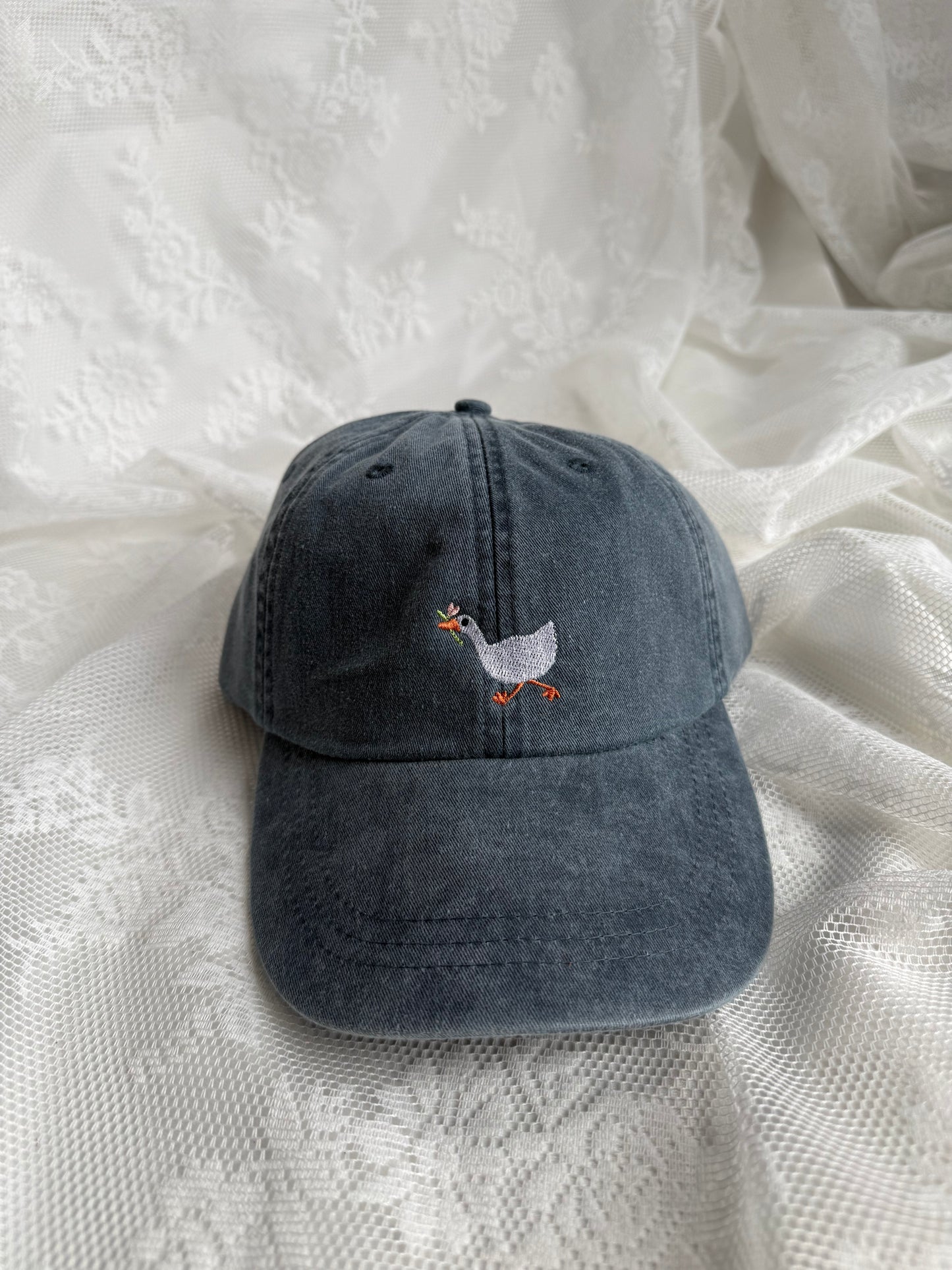 Geese Embroidered Hat