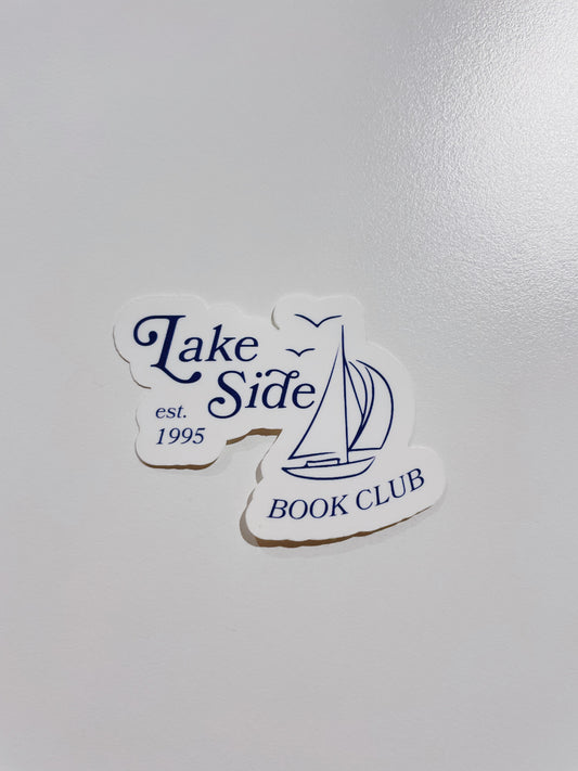 Lake Side Book Club Sticker
