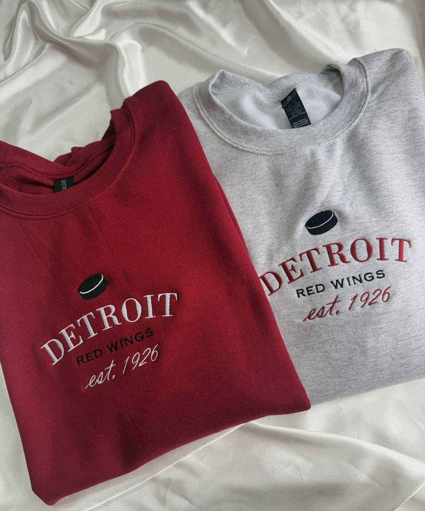 Hockey Embroidered Sweatshirt