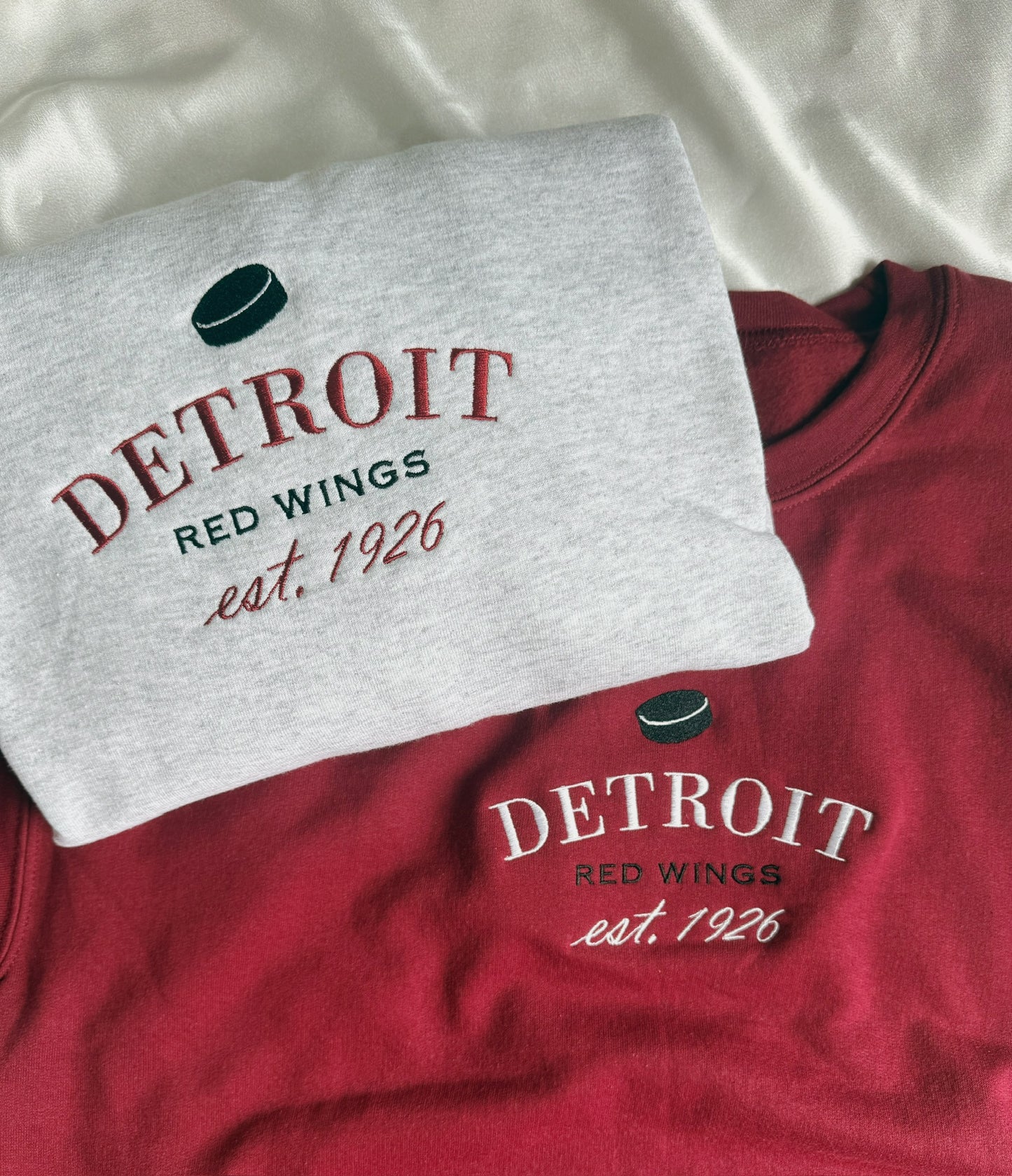 Hockey Embroidered Sweatshirt