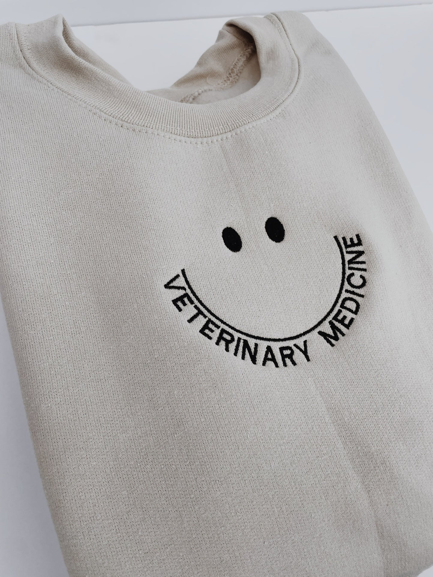 MSU Veterinary Medicine Smiley Sweatshirt