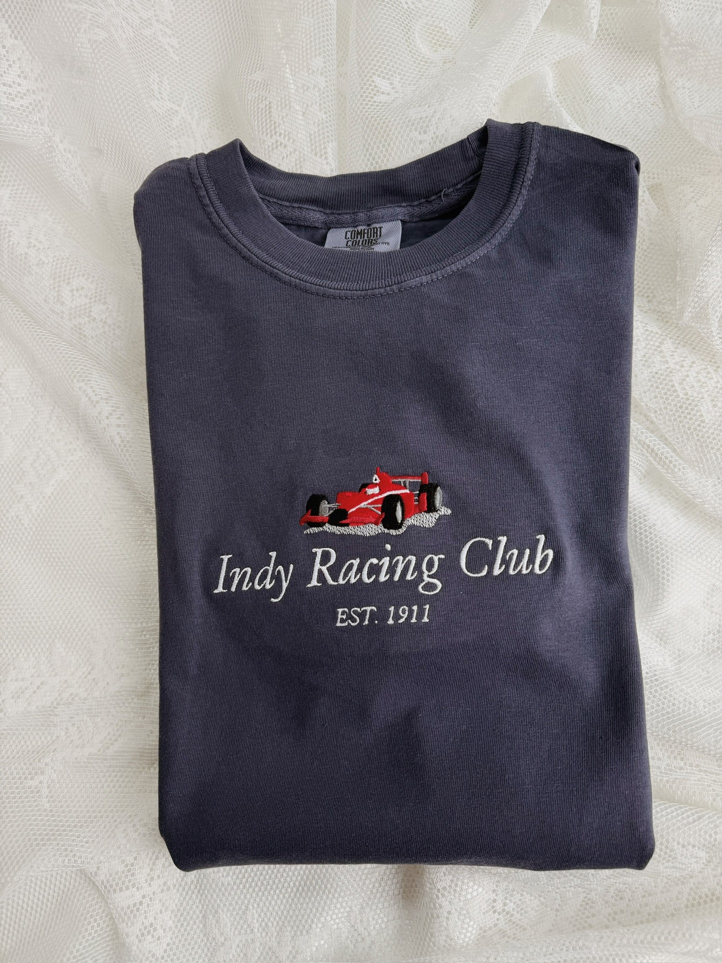 Indy Racing Club T-Shirt | Peony Collection