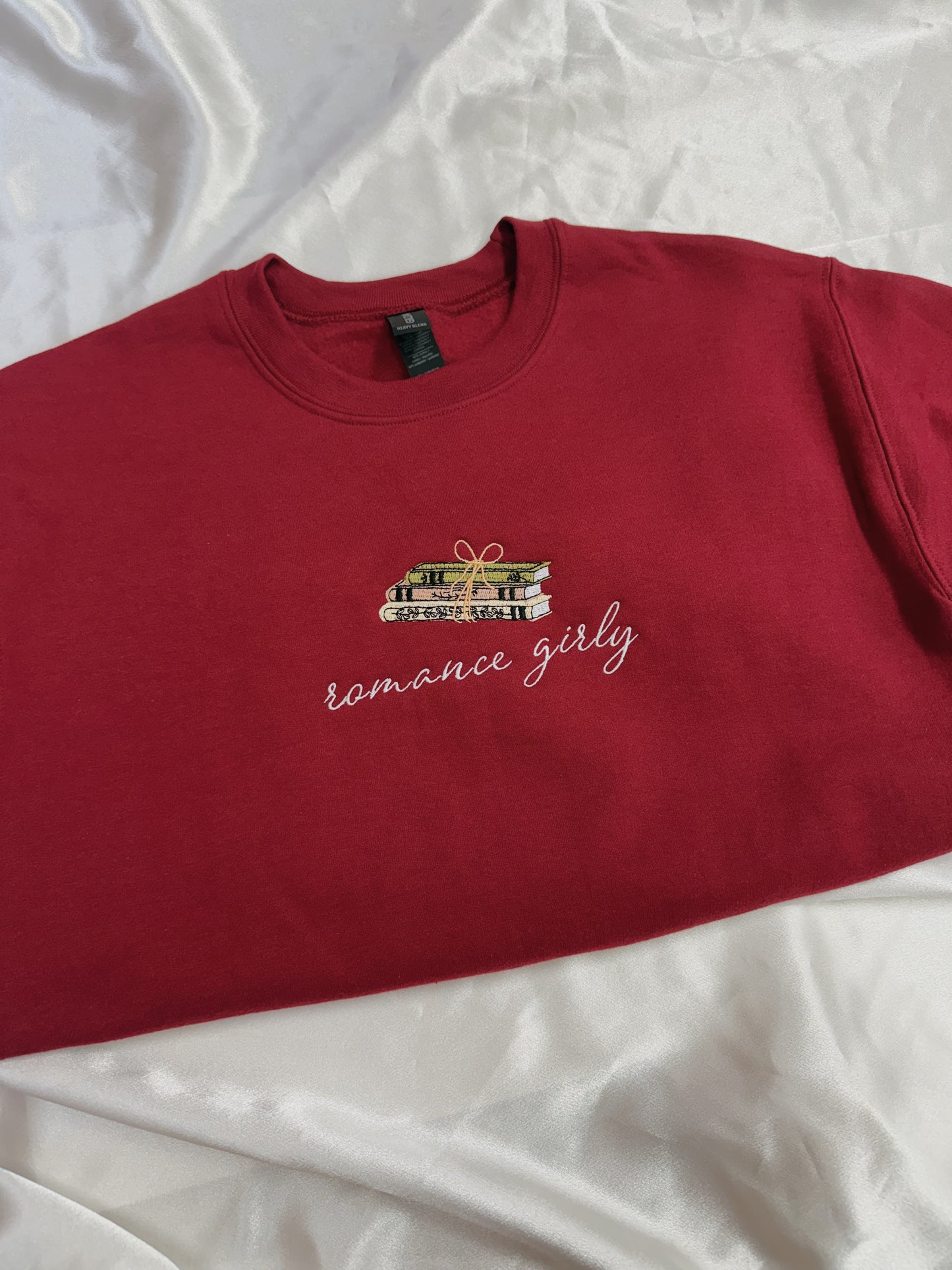 Romance Girly Embroidered Sweatshirt