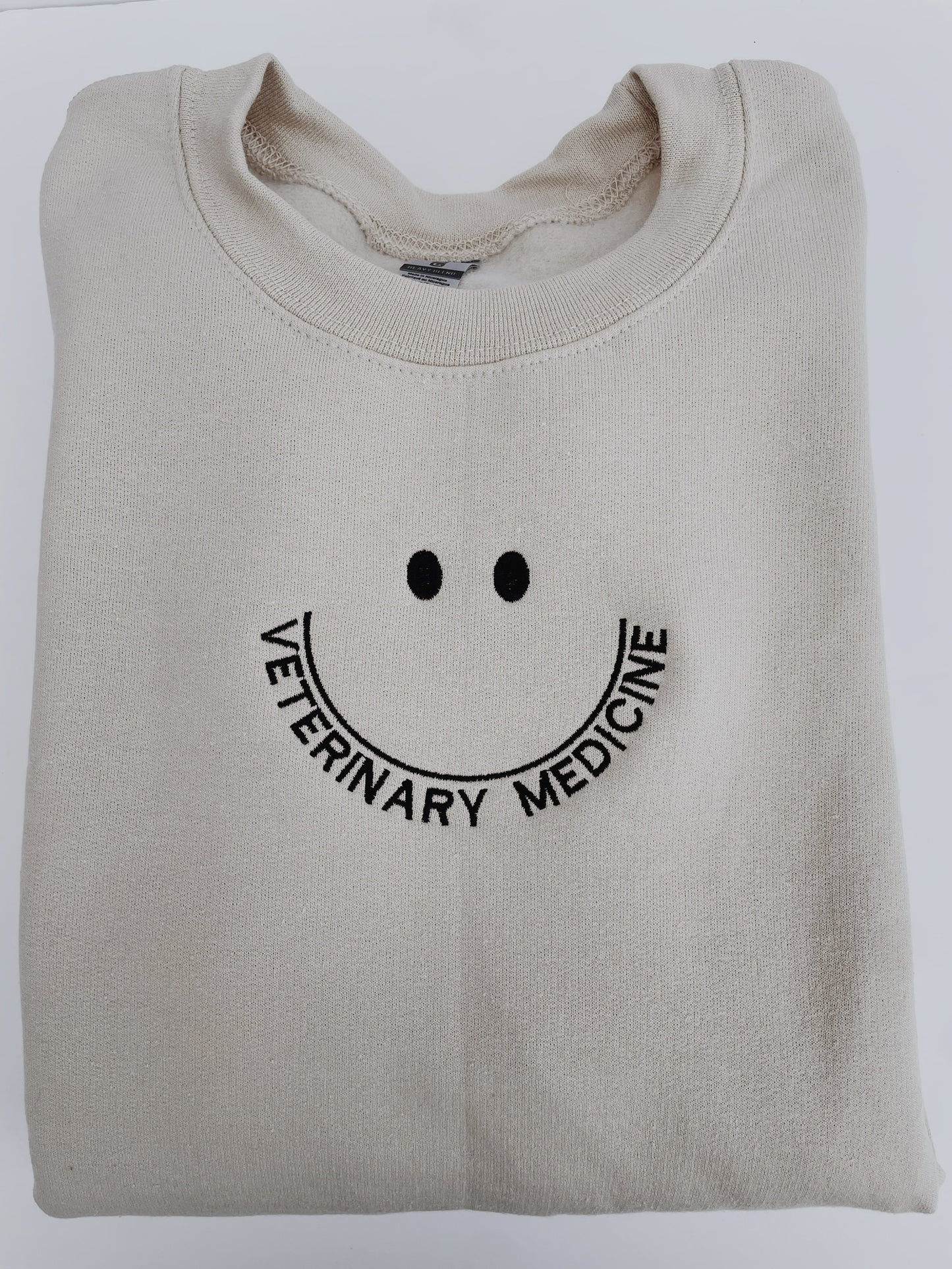 MSU Veterinary Medicine Smiley Sweatshirt