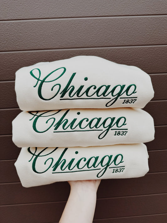 Chicago Embroidered Sweatshirt