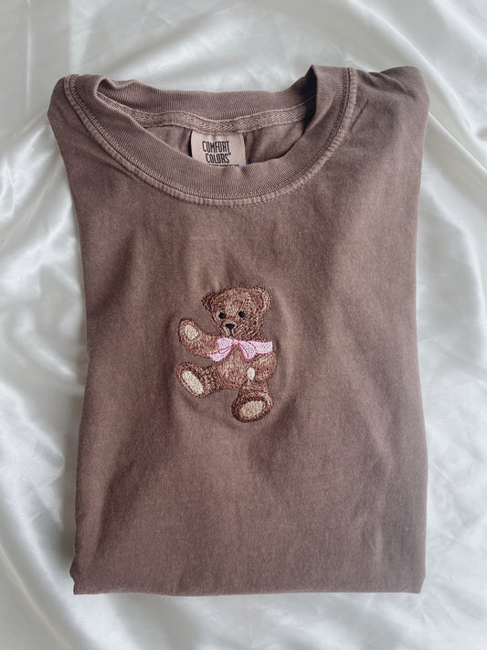 Embroidered Teddy Bear T-Shirt!