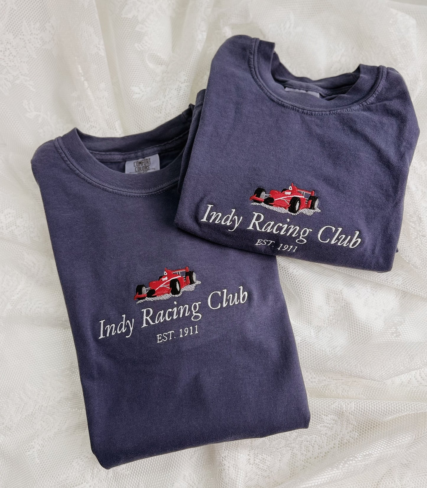 Indy Racing Club T-Shirt | Peony Collection