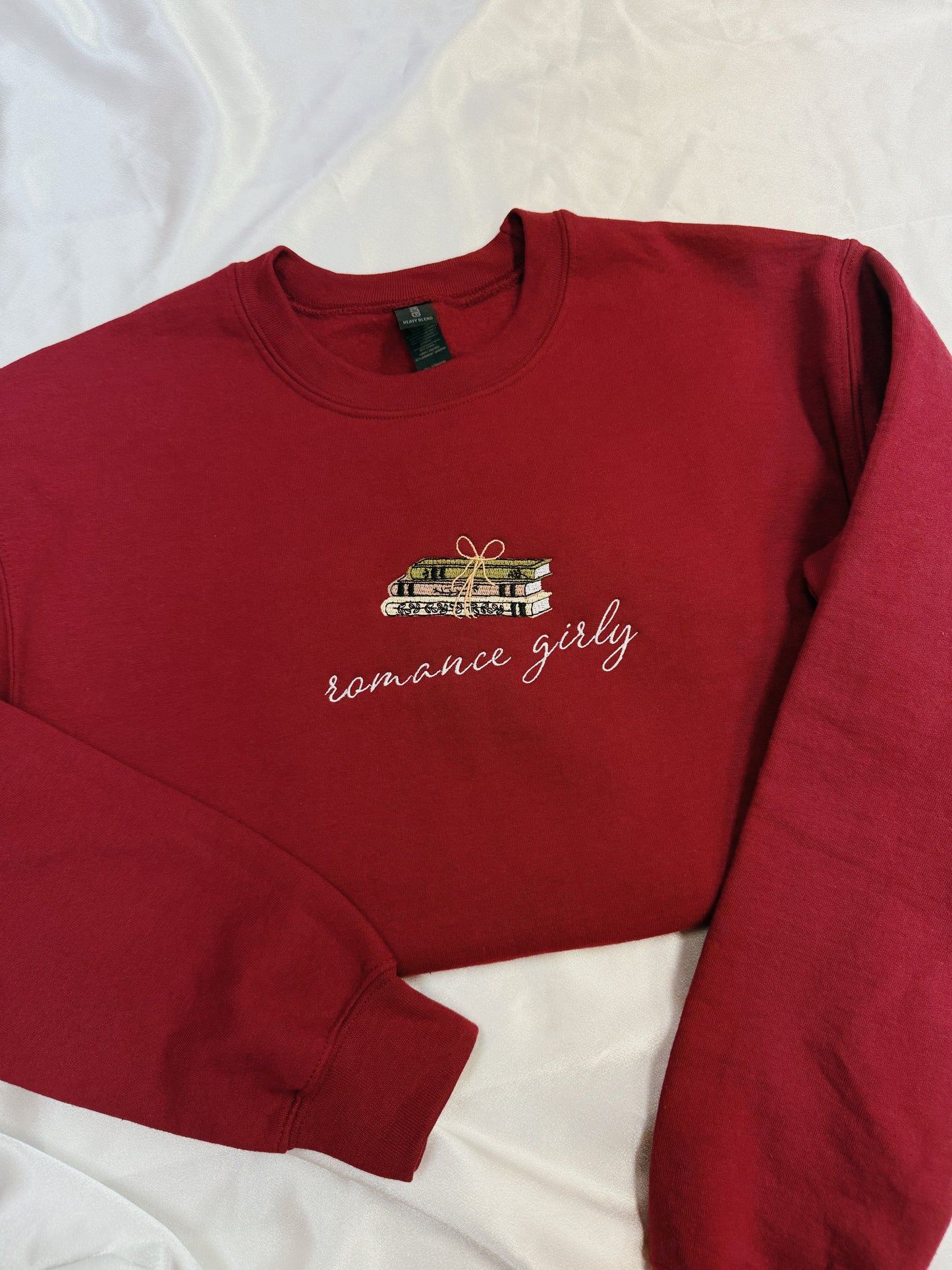 Romance Girly Embroidered Sweatshirt