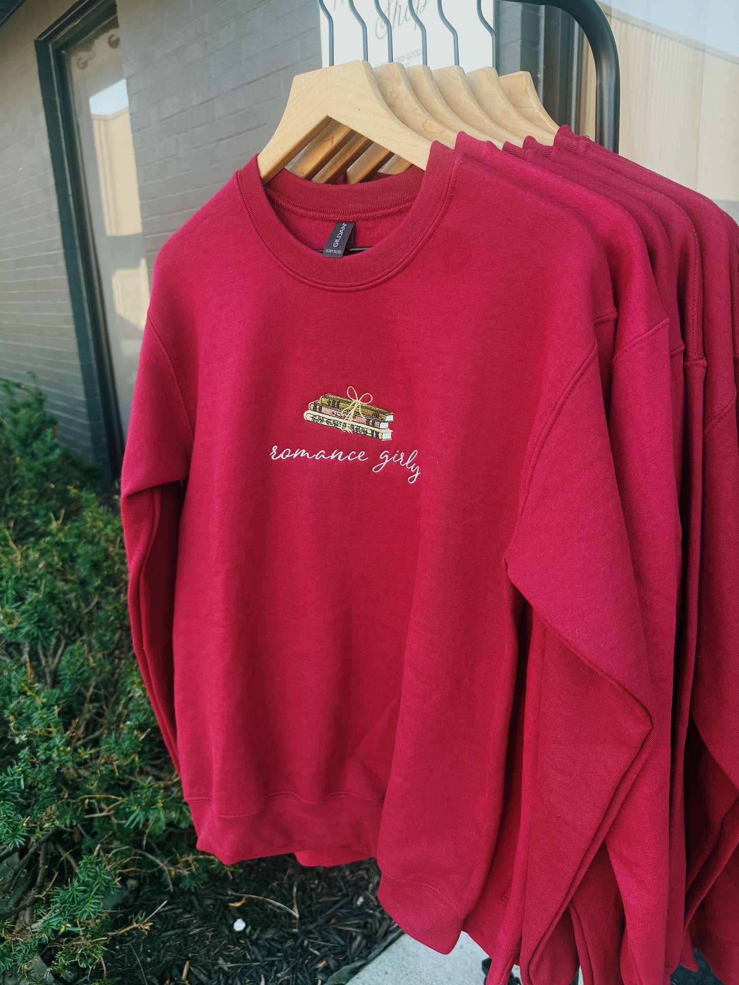 Romance Girly Embroidered Sweatshirt