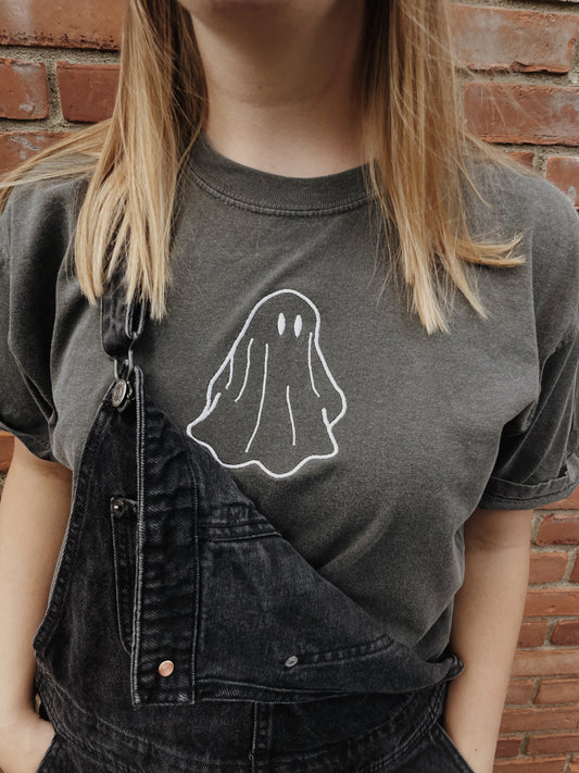 Embroidered Ghost T-shirt