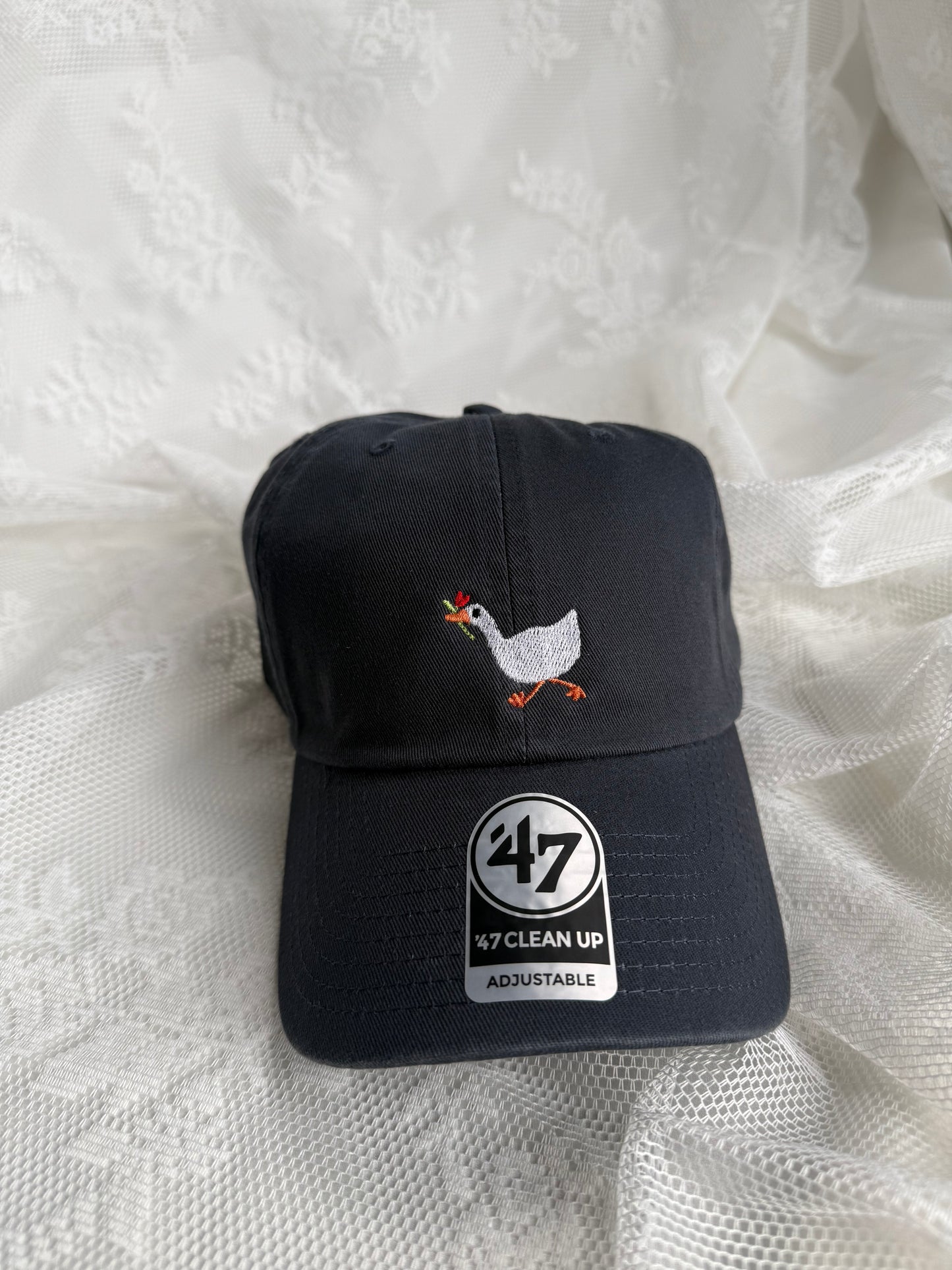 Geese Embroidered Hat
