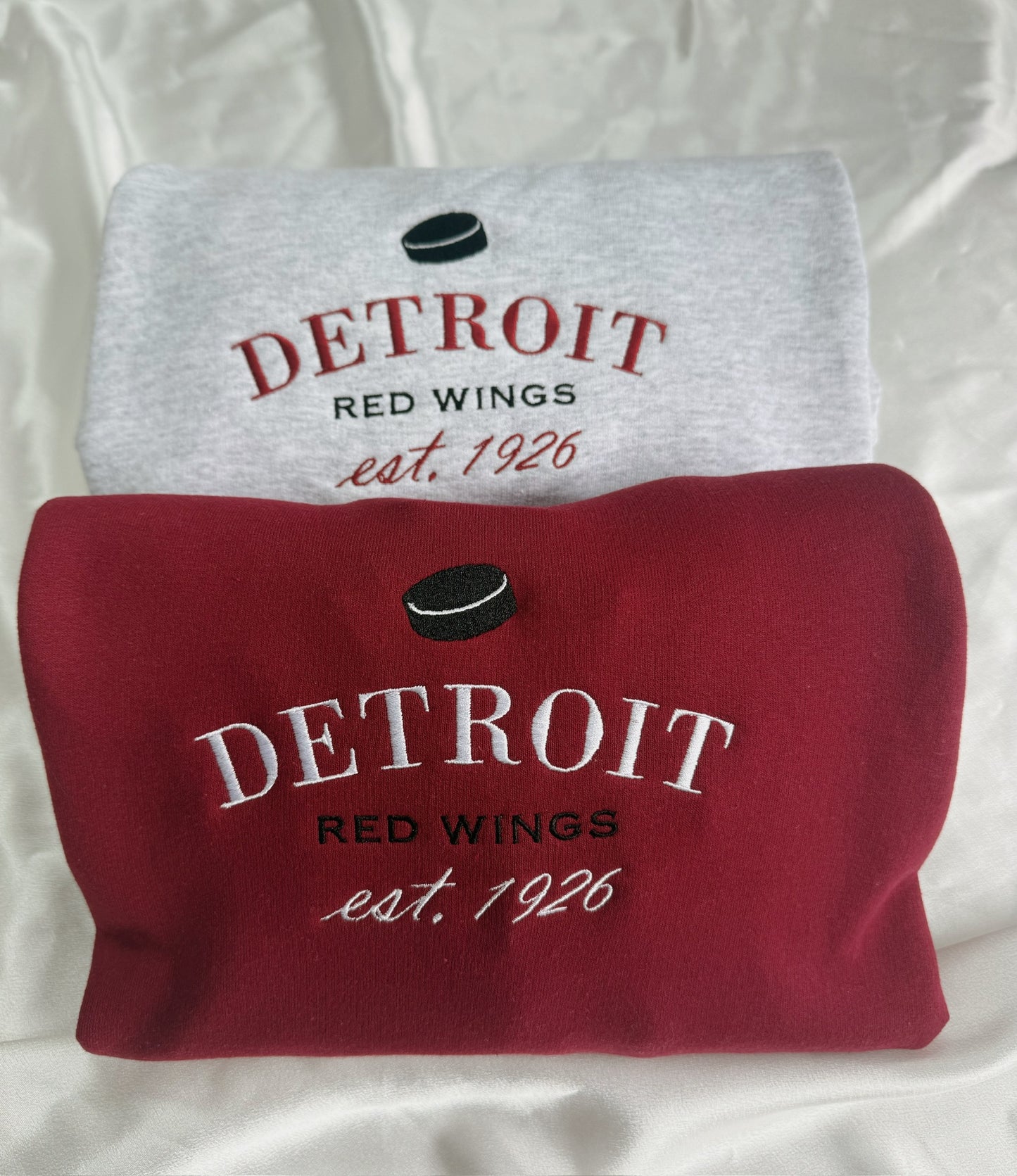 Hockey Embroidered Sweatshirt