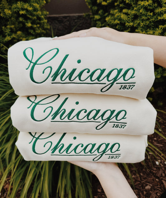 Chicago Embroidered Sweatshirt