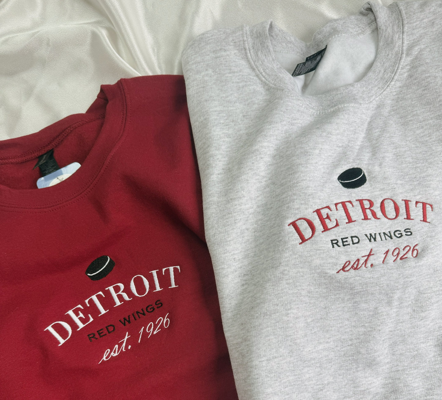 Hockey Embroidered Sweatshirt