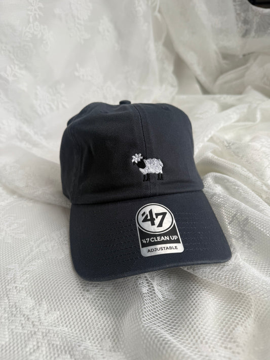 Embroidered Sheep Hat