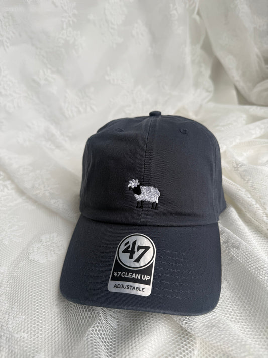 Embroidered Sheep Hat