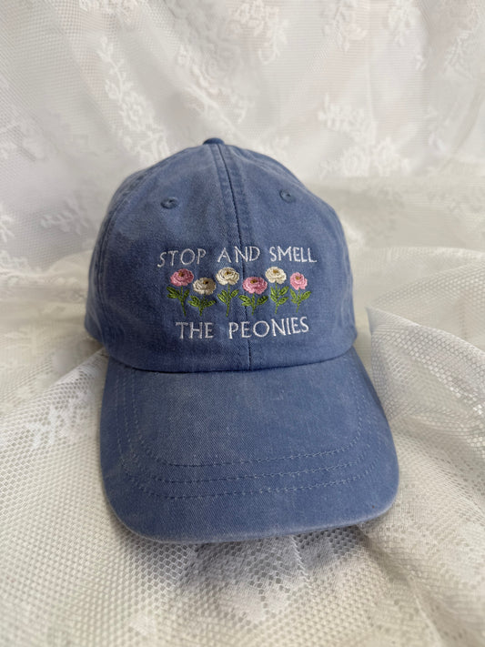 Stop and Smell the Peonies Hat