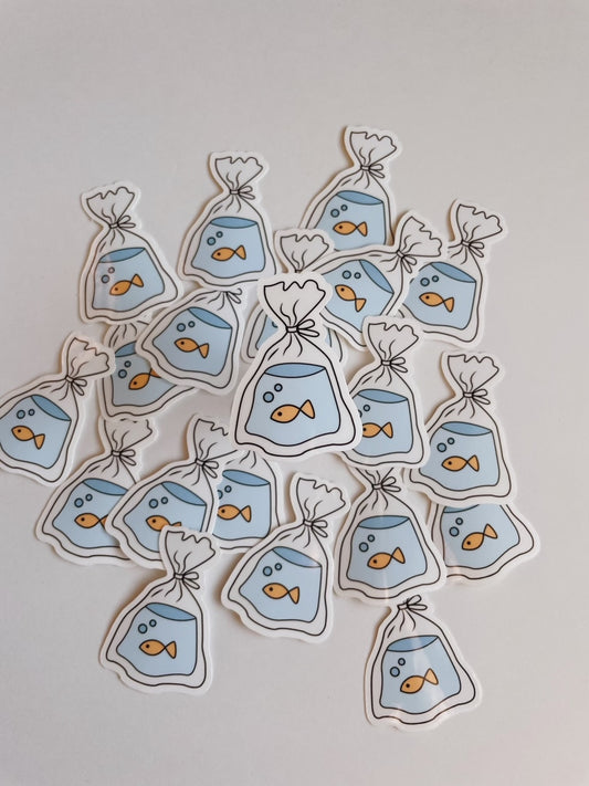 Mini Goldfish Sticker